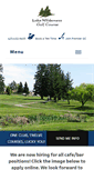 Mobile Screenshot of lakewildernessgc.com